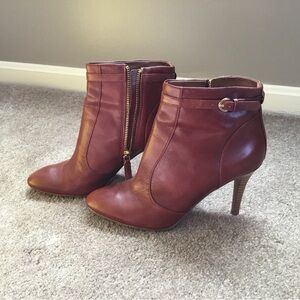 Nine West Chestnut Ankle Booties